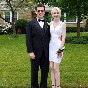 Marciano by Guess White Bandage Bodycon Dress